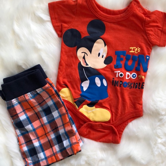 Disney Baby Mickey Outfit - Picture 1 of 2